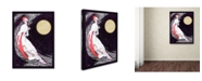 Trademark Global Vintage Lavoie 'Moon Fairy Canvas 2A' Canvas Art - 32" x 24" x 2"
